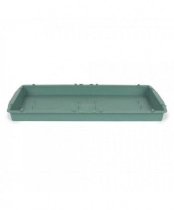 BANDEJA DE 4 PASTILLAS RECTANGULAR 46x23x3.5 VERDE