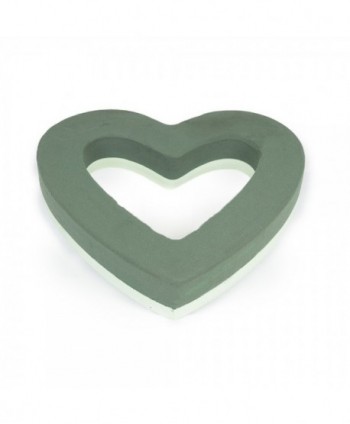 PACK 2 CORAZONES POLIURETANO Ø  37 cm VERDE