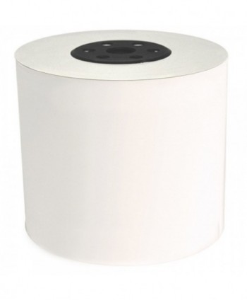 CINTA DE CORONA DURASIN TERMOIMPRESION " SIN CENEFA"  100 mm x 100 m BLANCO